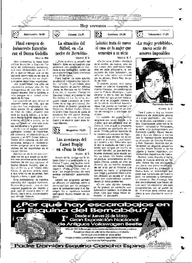 ABC MADRID 24-03-1993 página 133