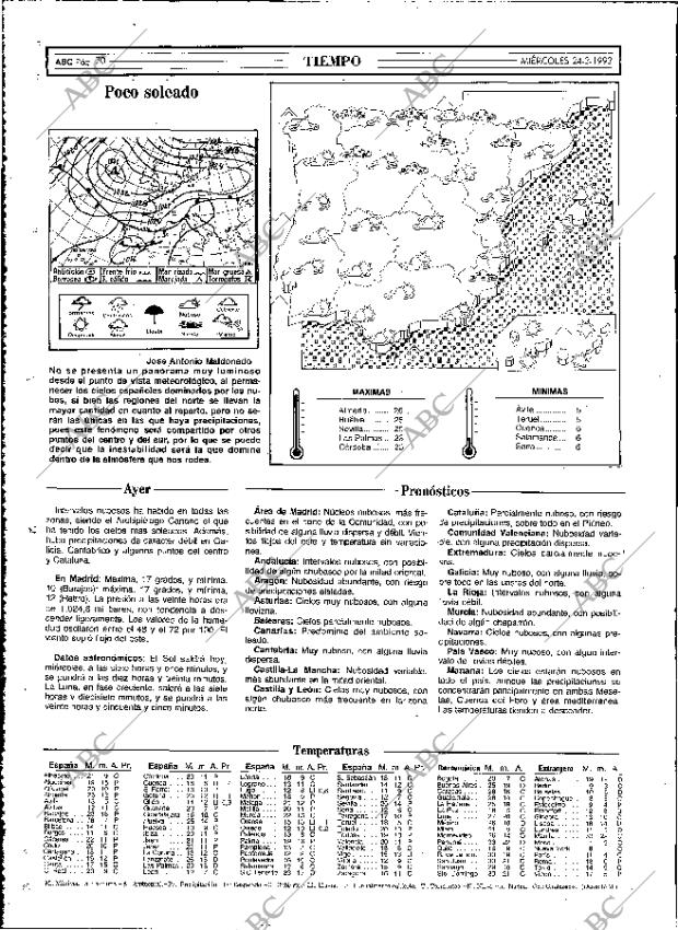 ABC MADRID 24-03-1993 página 70