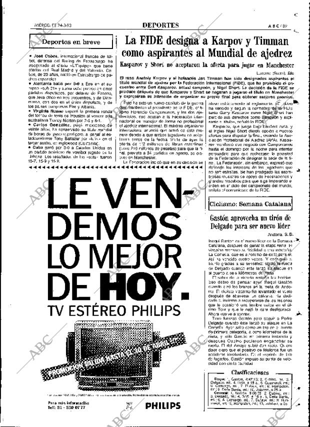 ABC MADRID 24-03-1993 página 89