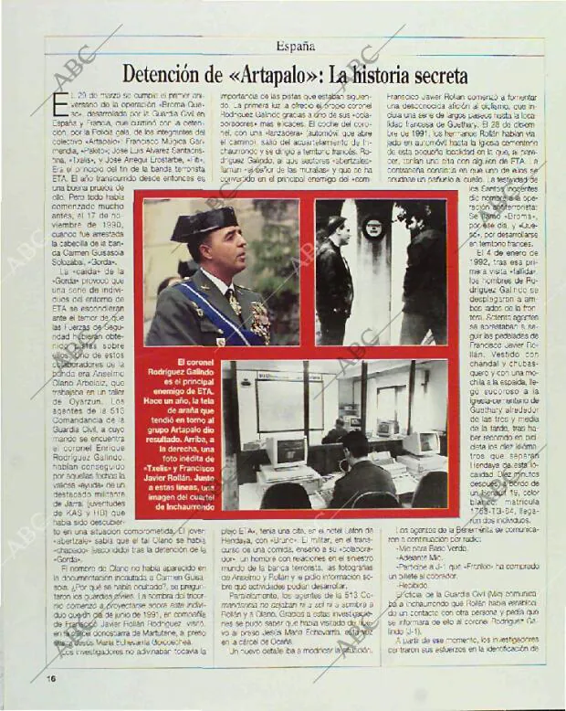BLANCO Y NEGRO MADRID 28-03-1993 página 16
