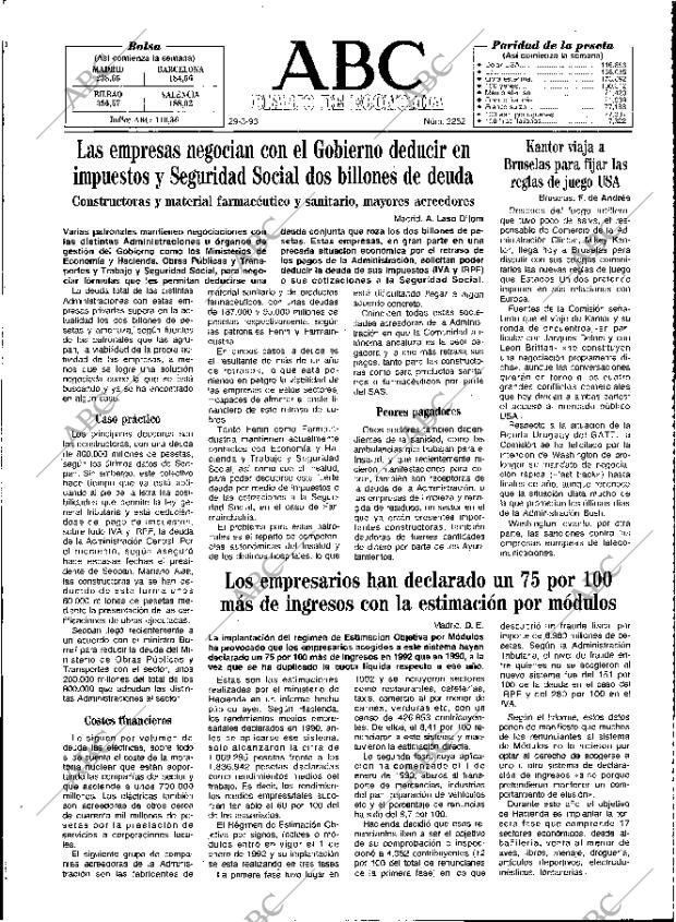 ABC MADRID 29-03-1993 página 43