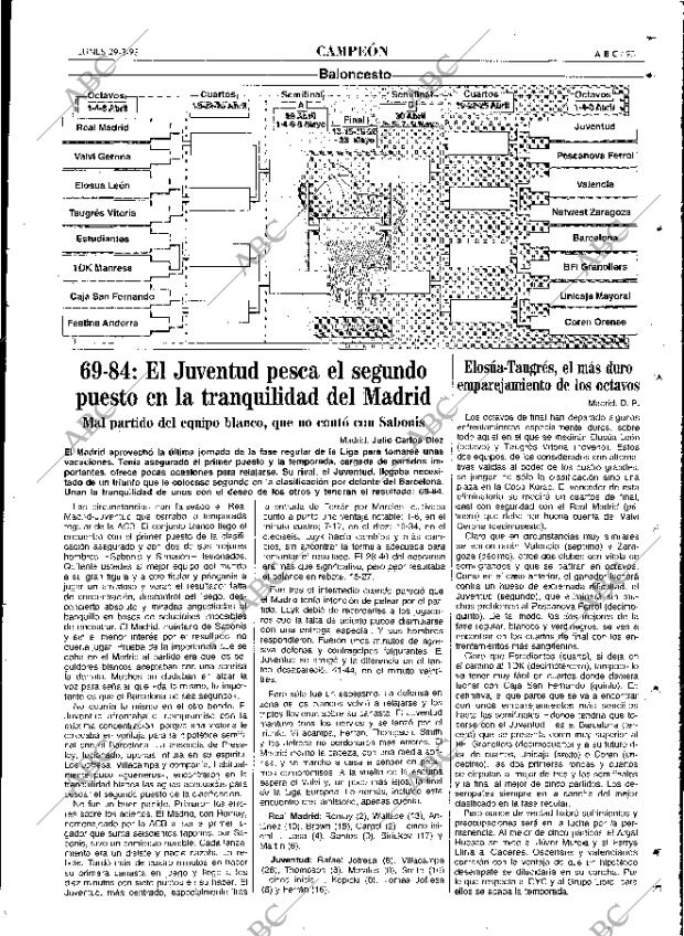 ABC MADRID 29-03-1993 página 93