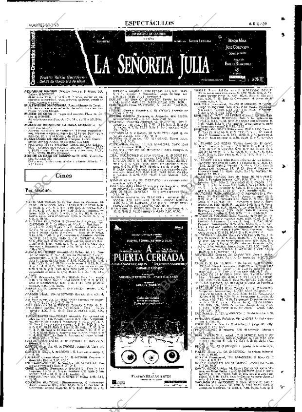 ABC MADRID 30-03-1993 página 89