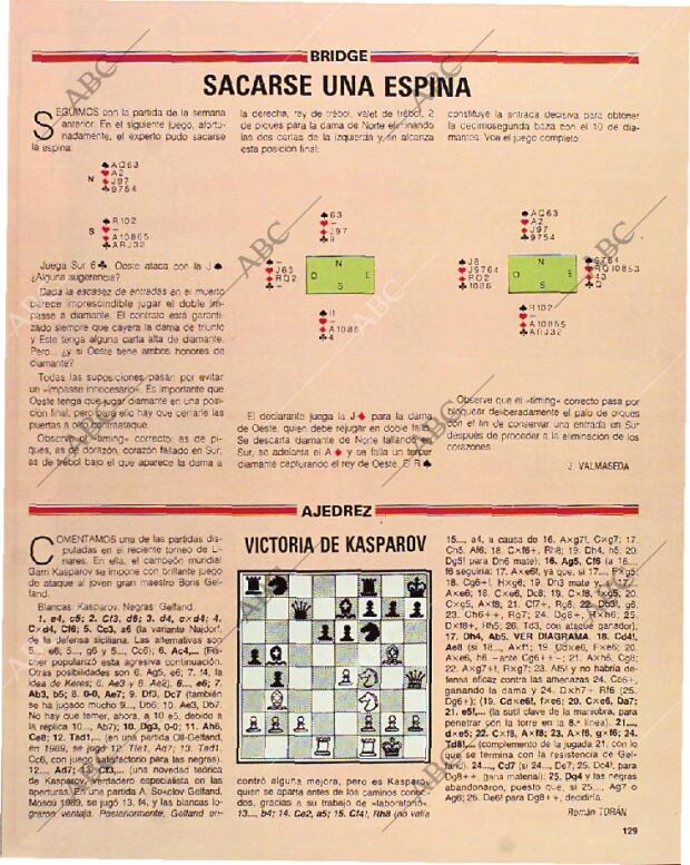 BLANCO Y NEGRO MADRID 04-04-1993 página 129