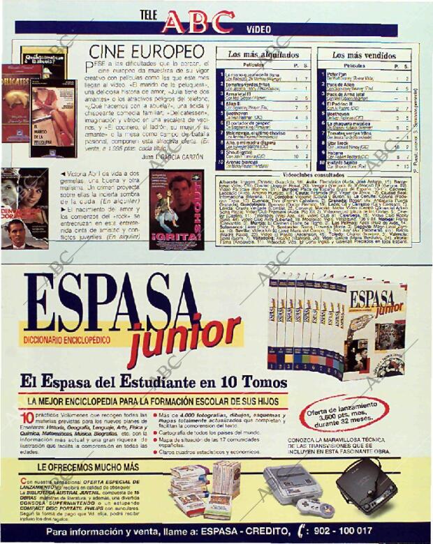 BLANCO Y NEGRO MADRID 04-04-1993 página 145