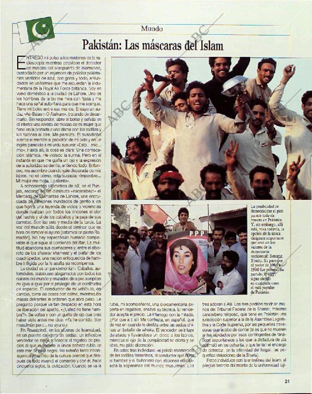 BLANCO Y NEGRO MADRID 04-04-1993 página 21