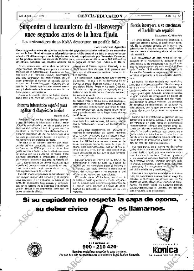 ABC MADRID 07-04-1993 página 67