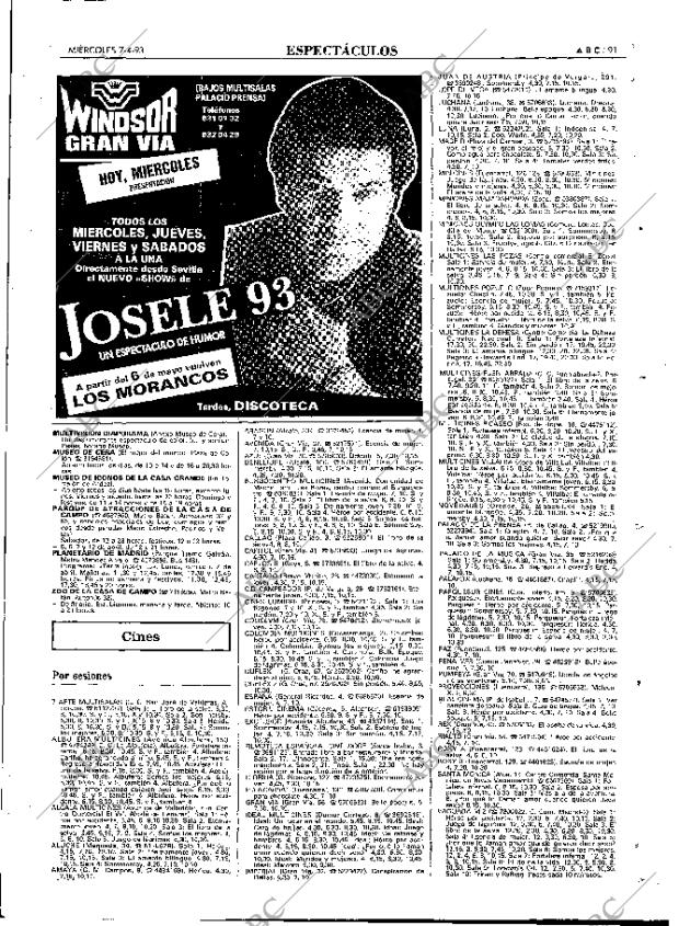 ABC MADRID 07-04-1993 página 91