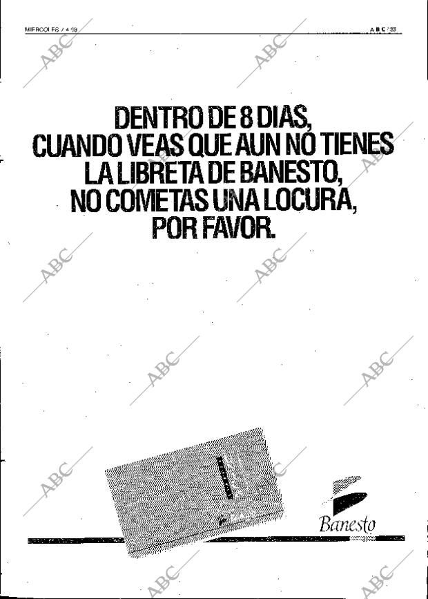 ABC SEVILLA 07-04-1993 página 33