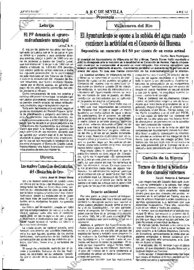 ABC SEVILLA 08-04-1993 página 51