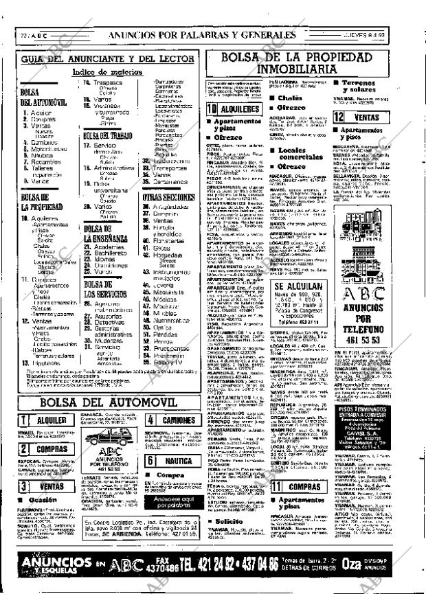 ABC SEVILLA 08-04-1993 página 72
