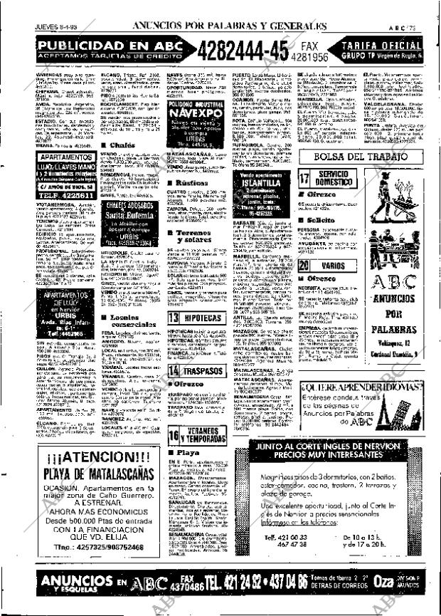 ABC SEVILLA 08-04-1993 página 73