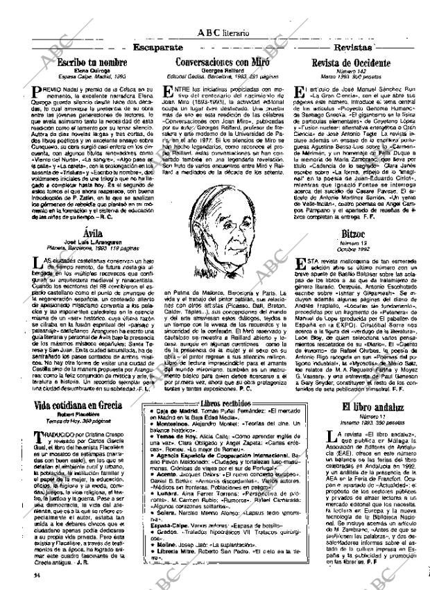 CULTURAL MADRID 09-04-1993 página 14