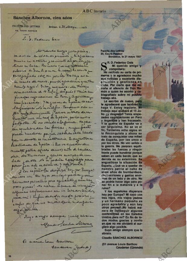 CULTURAL MADRID 09-04-1993 página 16