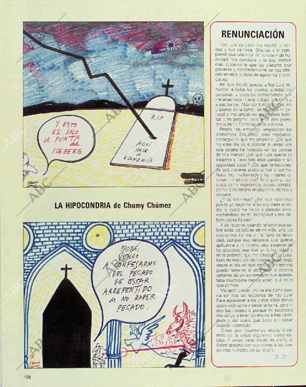 BLANCO Y NEGRO MADRID 11-04-1993 página 108