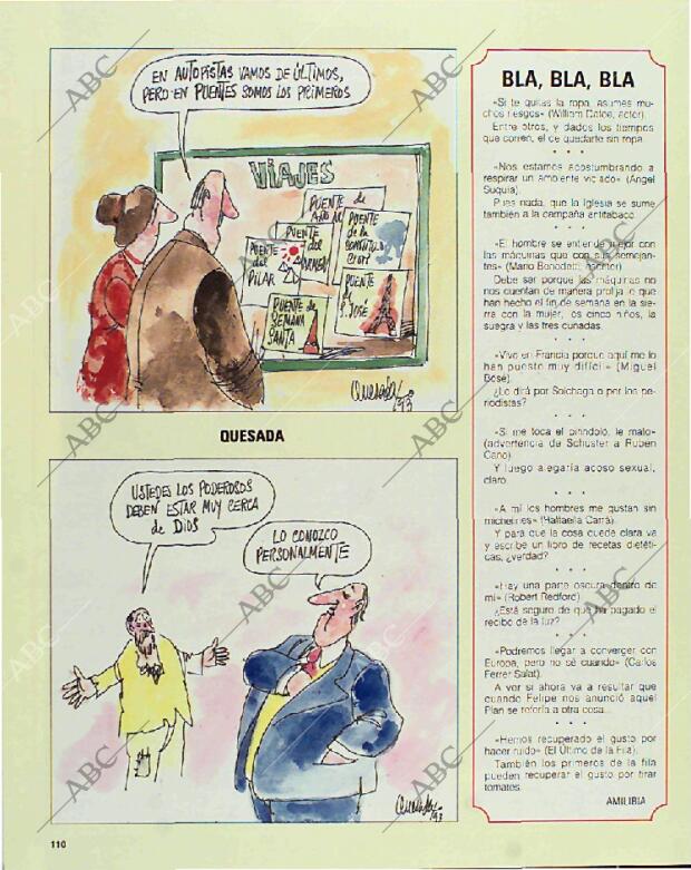 BLANCO Y NEGRO MADRID 11-04-1993 página 110