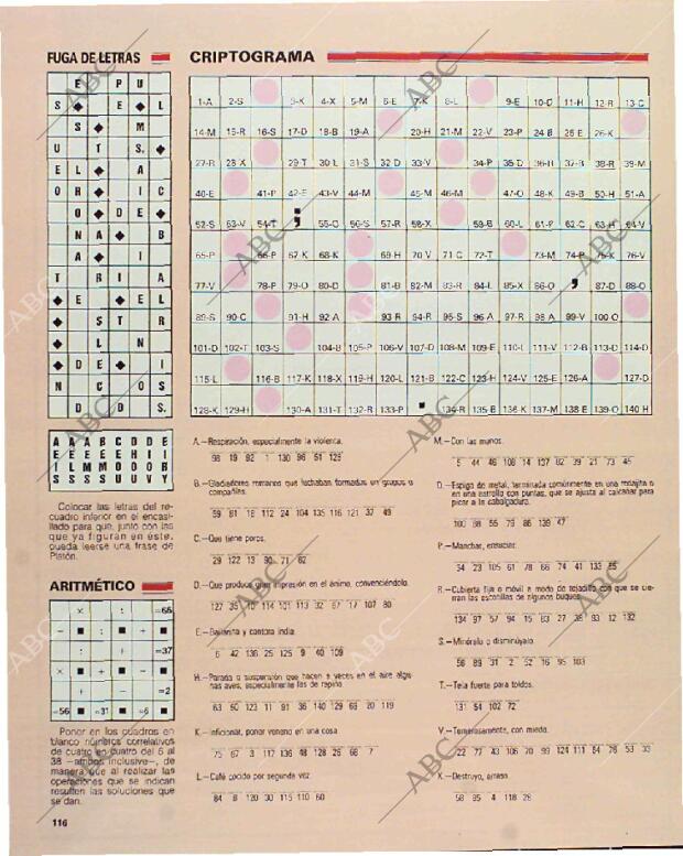 BLANCO Y NEGRO MADRID 11-04-1993 página 116