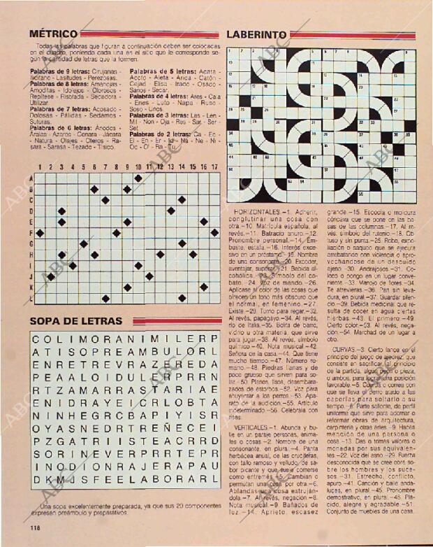 BLANCO Y NEGRO MADRID 11-04-1993 página 118