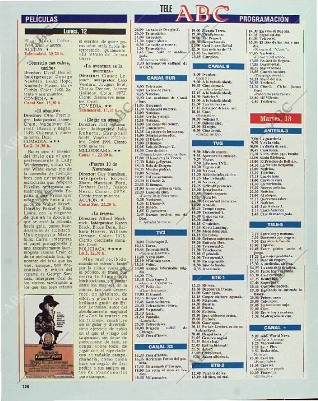 BLANCO Y NEGRO MADRID 11-04-1993 página 126