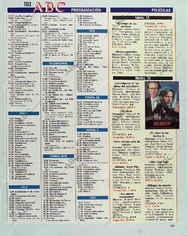 BLANCO Y NEGRO MADRID 11-04-1993 página 127