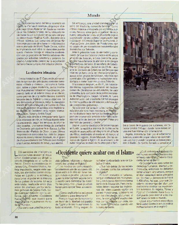 BLANCO Y NEGRO MADRID 11-04-1993 página 20