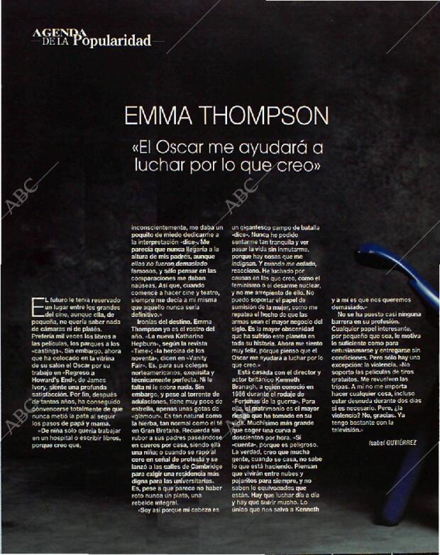 BLANCO Y NEGRO MADRID 11-04-1993 página 32