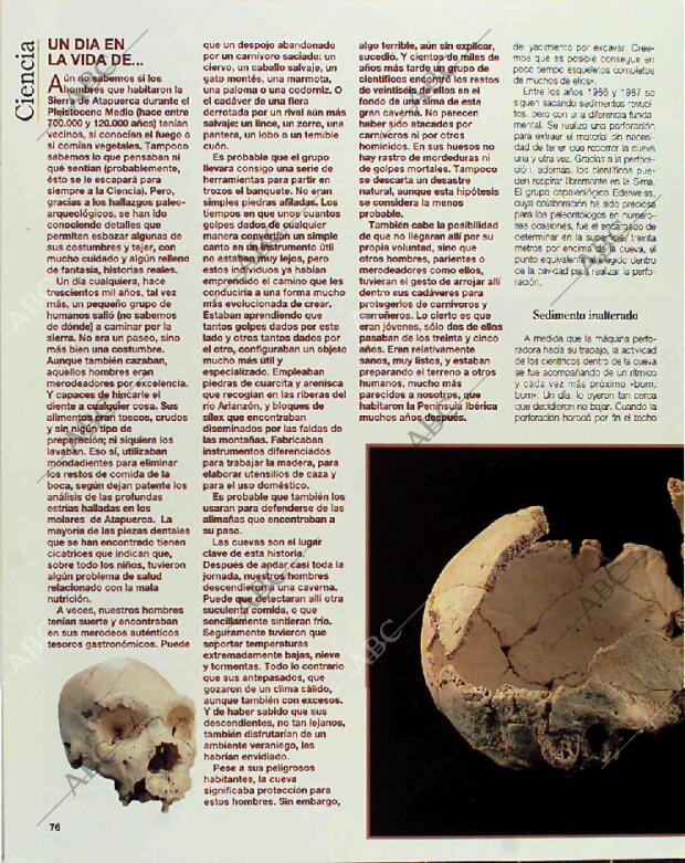 BLANCO Y NEGRO MADRID 11-04-1993 página 76