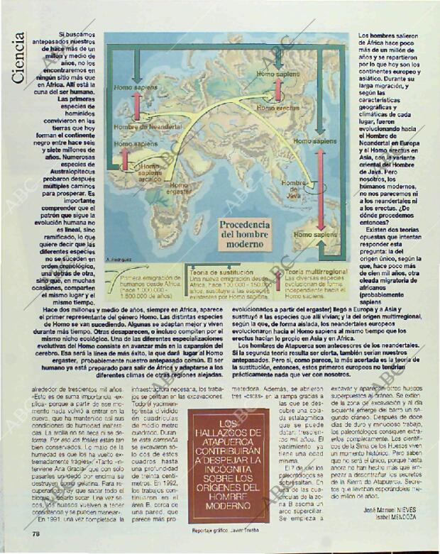 BLANCO Y NEGRO MADRID 11-04-1993 página 78