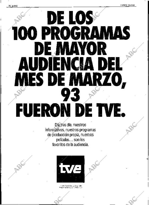 ABC SEVILLA 12-04-1993 página 26