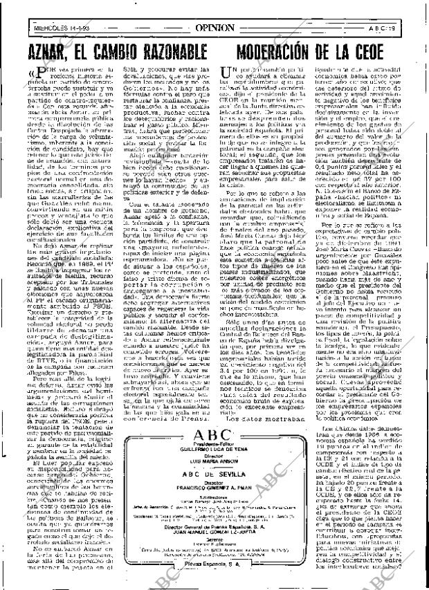 ABC SEVILLA 14-04-1993 página 19