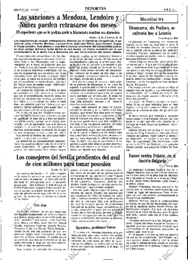 ABC SEVILLA 14-04-1993 página 87