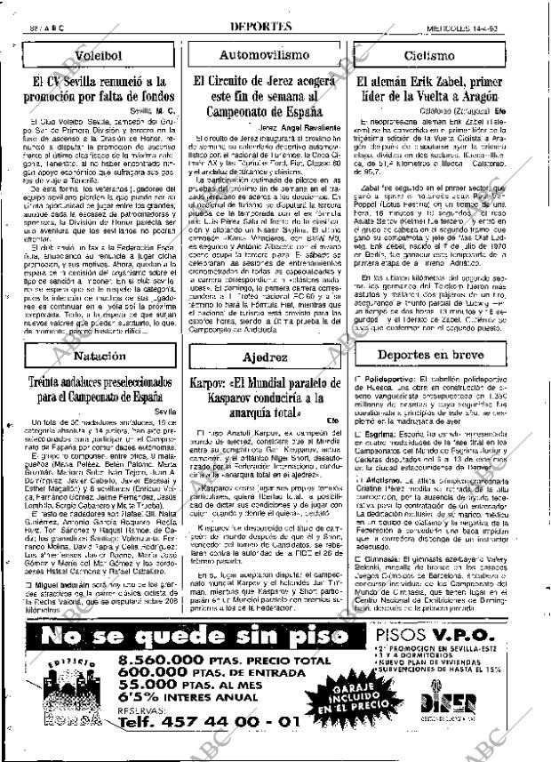 ABC SEVILLA 14-04-1993 página 88