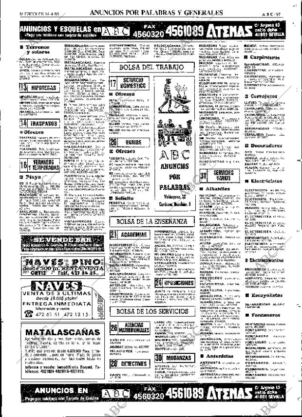 ABC SEVILLA 14-04-1993 página 97