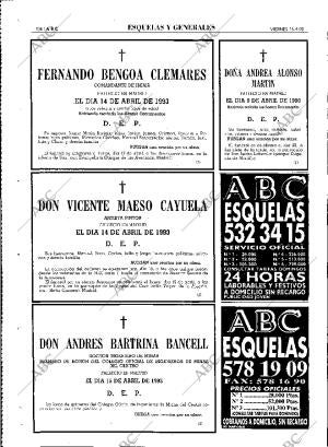 ABC MADRID 16-04-1993 página 104