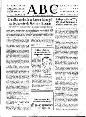 ABC MADRID 16-04-1993 página 19