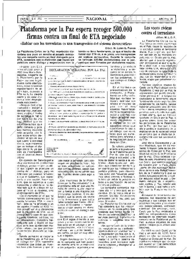 ABC MADRID 16-04-1993 página 25