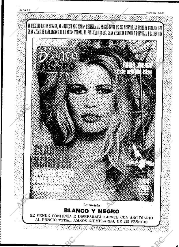 ABC MADRID 16-04-1993 página 34