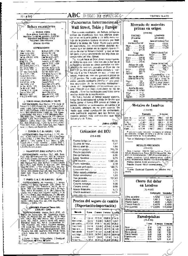 ABC MADRID 16-04-1993 página 52