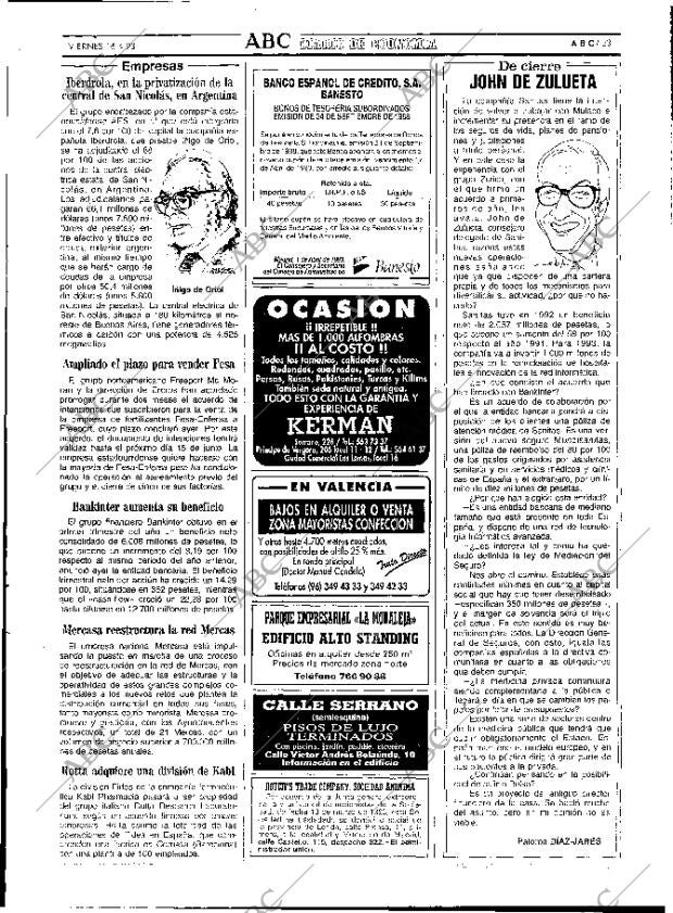 ABC MADRID 16-04-1993 página 53