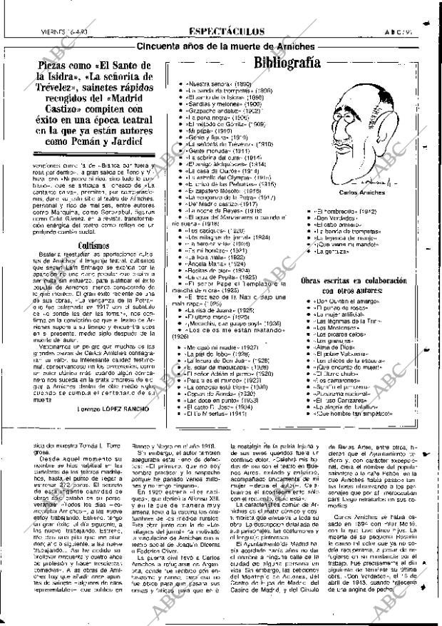 ABC MADRID 16-04-1993 página 91