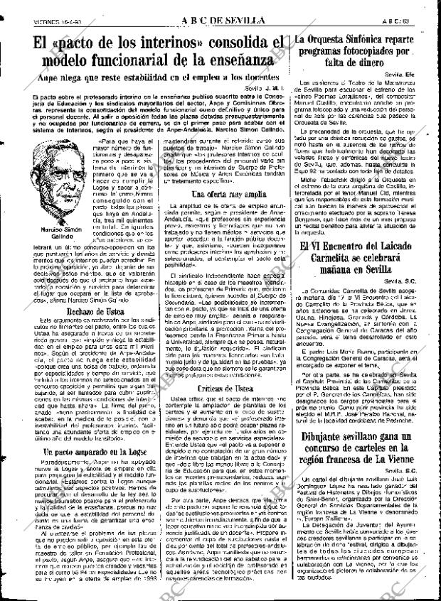 ABC SEVILLA 16-04-1993 página 63