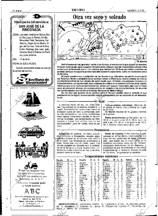 ABC SEVILLA 16-04-1993 página 74