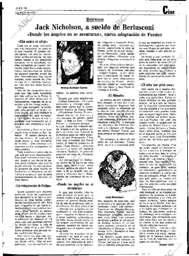 ABC SEVILLA 16-04-1993 página 93