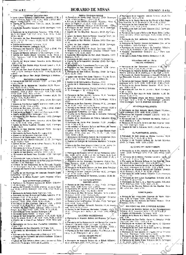 ABC SEVILLA 18-04-1993 página 134
