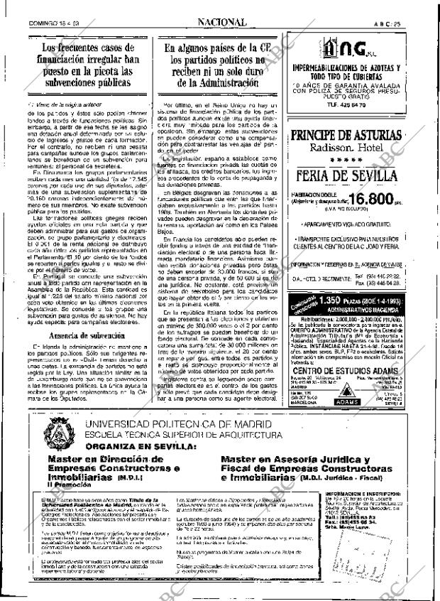 ABC SEVILLA 18-04-1993 página 25