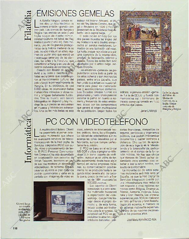 BLANCO Y NEGRO MADRID 18-04-1993 página 142