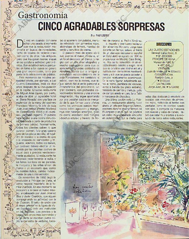 BLANCO Y NEGRO MADRID 18-04-1993 página 150