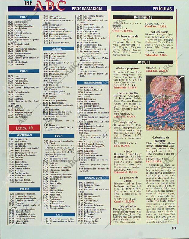 BLANCO Y NEGRO MADRID 18-04-1993 página 173