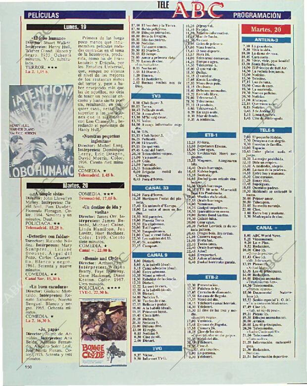 BLANCO Y NEGRO MADRID 18-04-1993 página 174