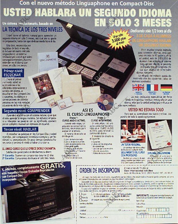 BLANCO Y NEGRO MADRID 18-04-1993 página 187